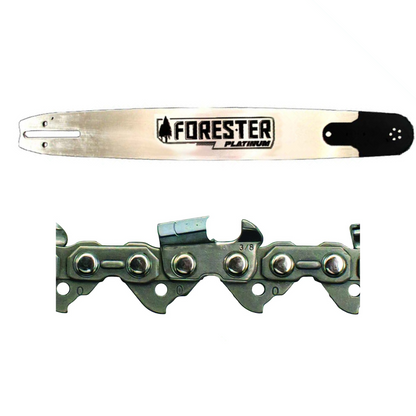 Forester Platinum Chainsaw Bar & Chain Combo - .325" Pitch, .050" Gauge, K095 Mount - Replacement For Husqvarna