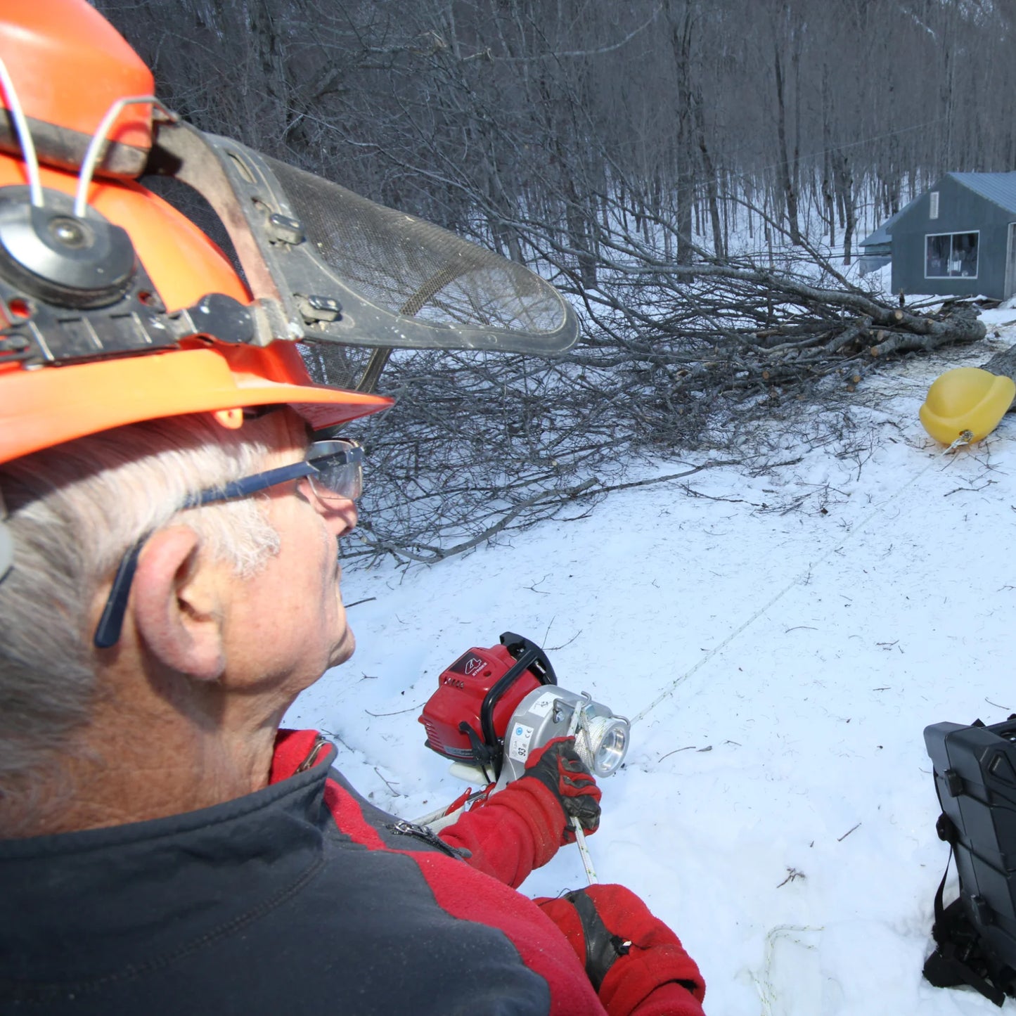 Portable Winch GX35 Gas Powered Pulling Winch