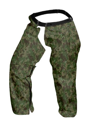 Forester Chainsaw Chaps Zipper Style Camo Long
