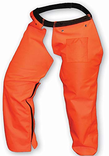 Forester Protective Trimmer Safety Chaps, Orange, Large