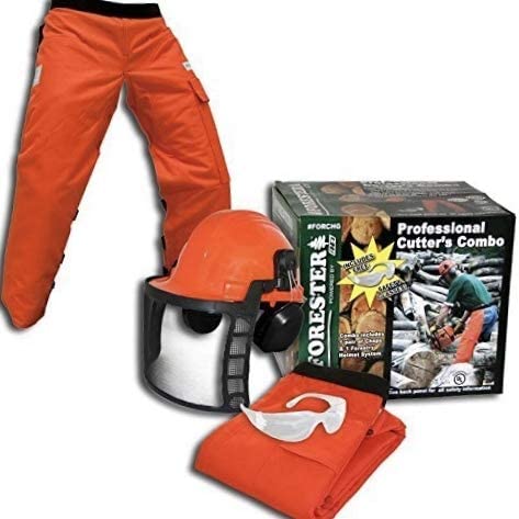 Forester OEM Arborist Forestry Professional Cutter's Combo Kit Chaps Helmet FORCHG (35")