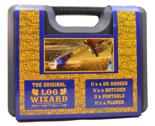 The Original Log Wizard Debarking Tool - Chainsaw De-Barker Multisaw Attachment