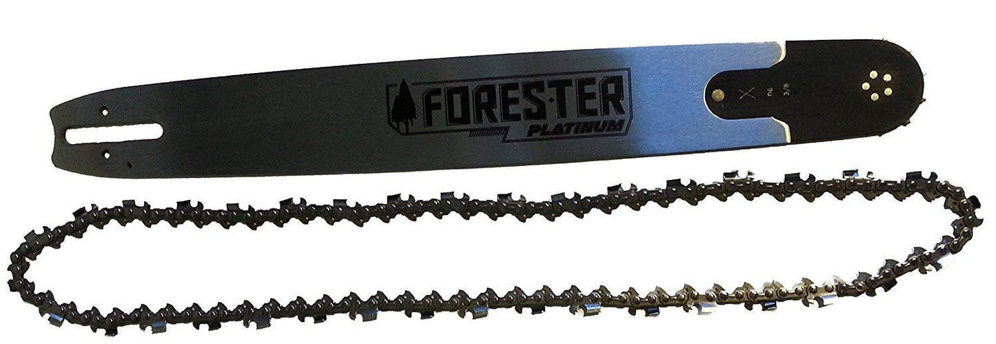 Forester Platinum Chainsaw Bars with Chain