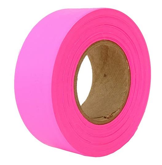 Colored Flagging Tape 200' Rolls