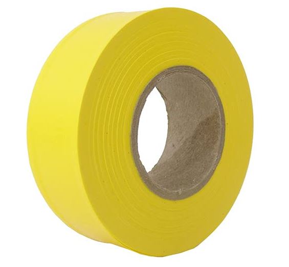 Colored Flagging Tape 200' Rolls